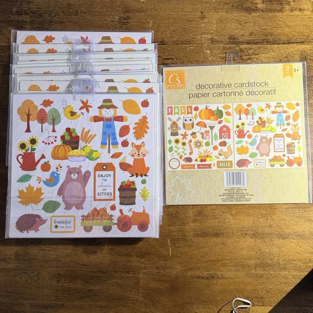 Large Crafter's Square Crafting/Scrapbooking Bundle-Stickers Tools Iron-Ons NEW - Picture 16 of 16